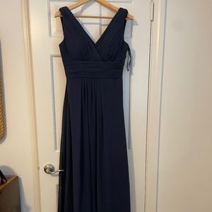 Bill Levkoff Navy Dress